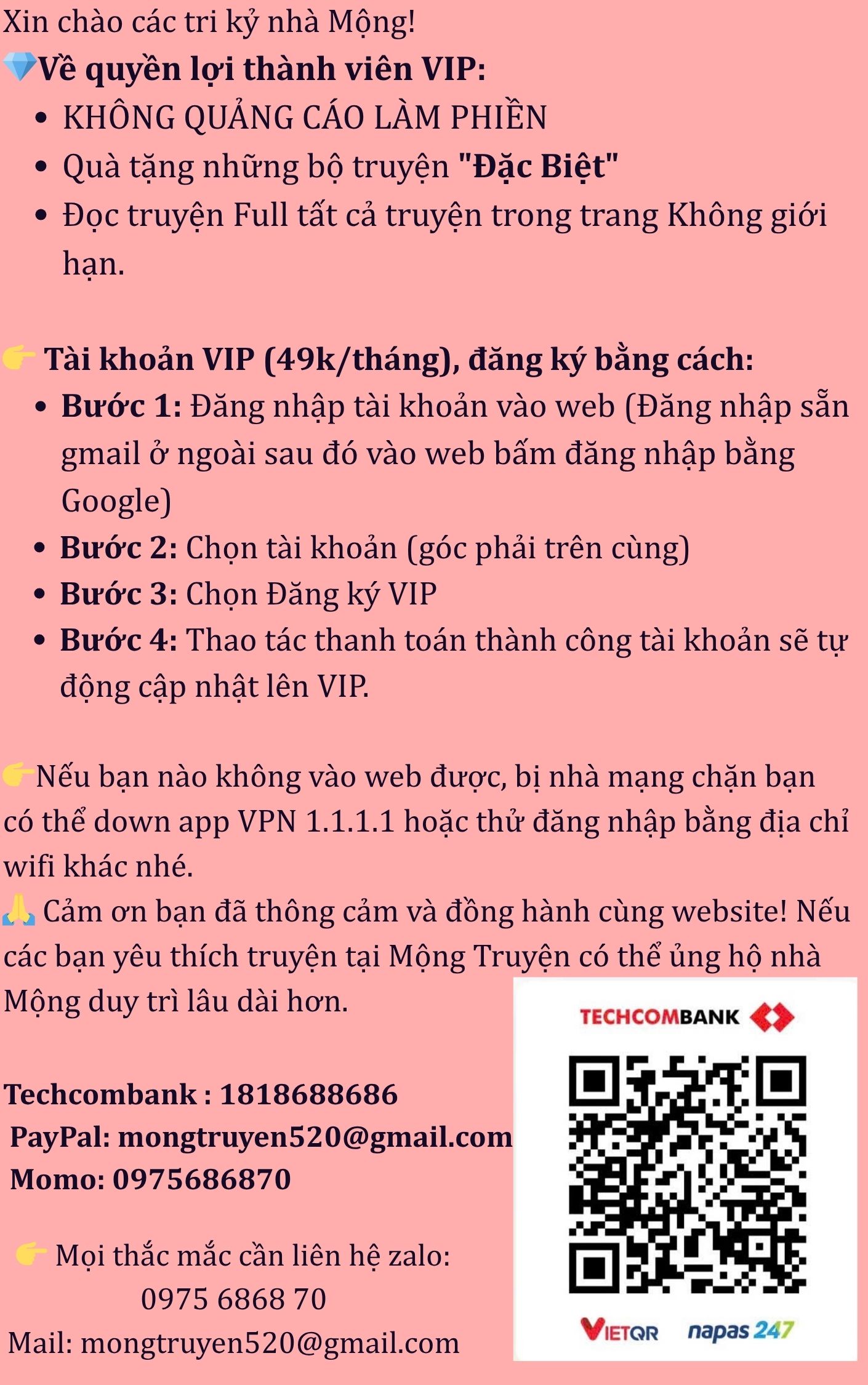 qr chuyển khoản